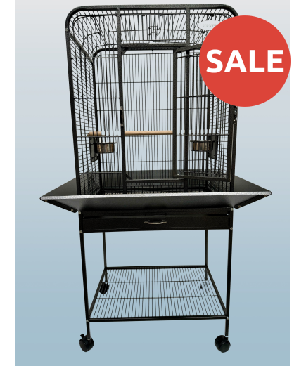 Parrot-Supplies Sarasota Open Top Parrot Cage Antique